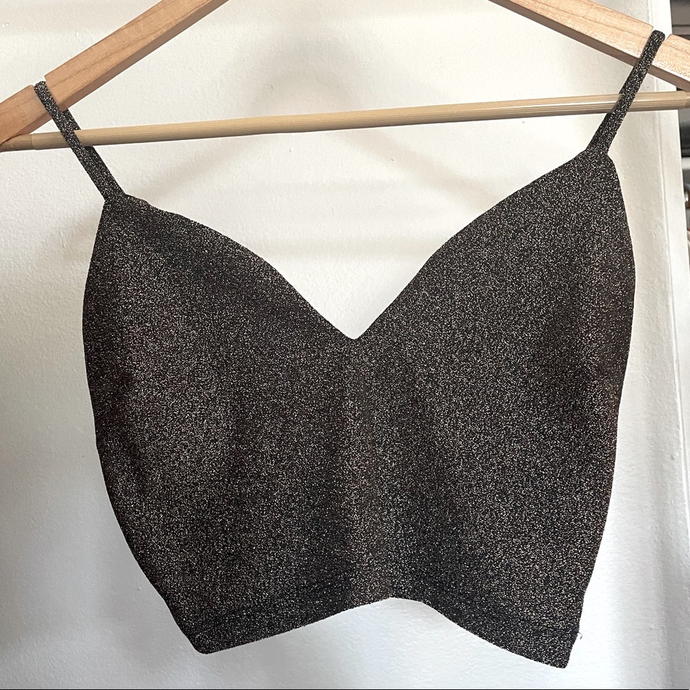 Sparkly Crop Tank